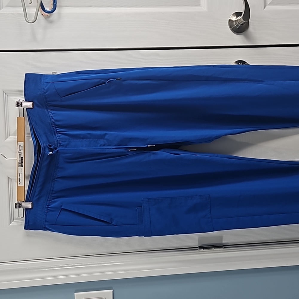 Cherokee infinity scrub pant color royal blue size xl ** read description**
